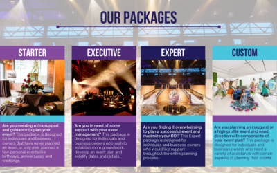 Our Event Consulting Packages